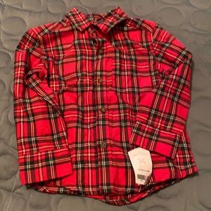 3 for $12. Carter’s 2t plaid button down.